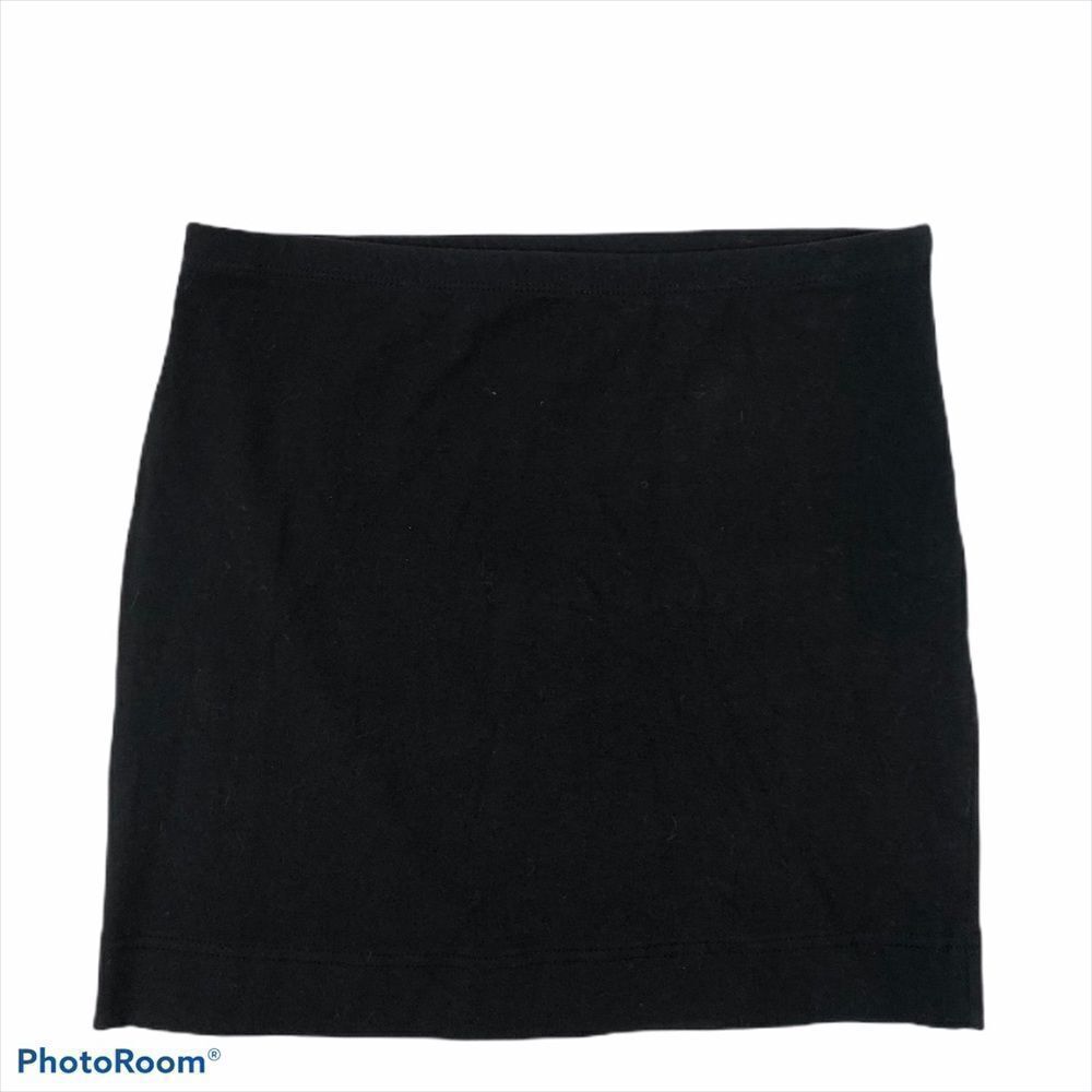 Ladies Black Mini Skirt Ambiance Apparel Size S‎